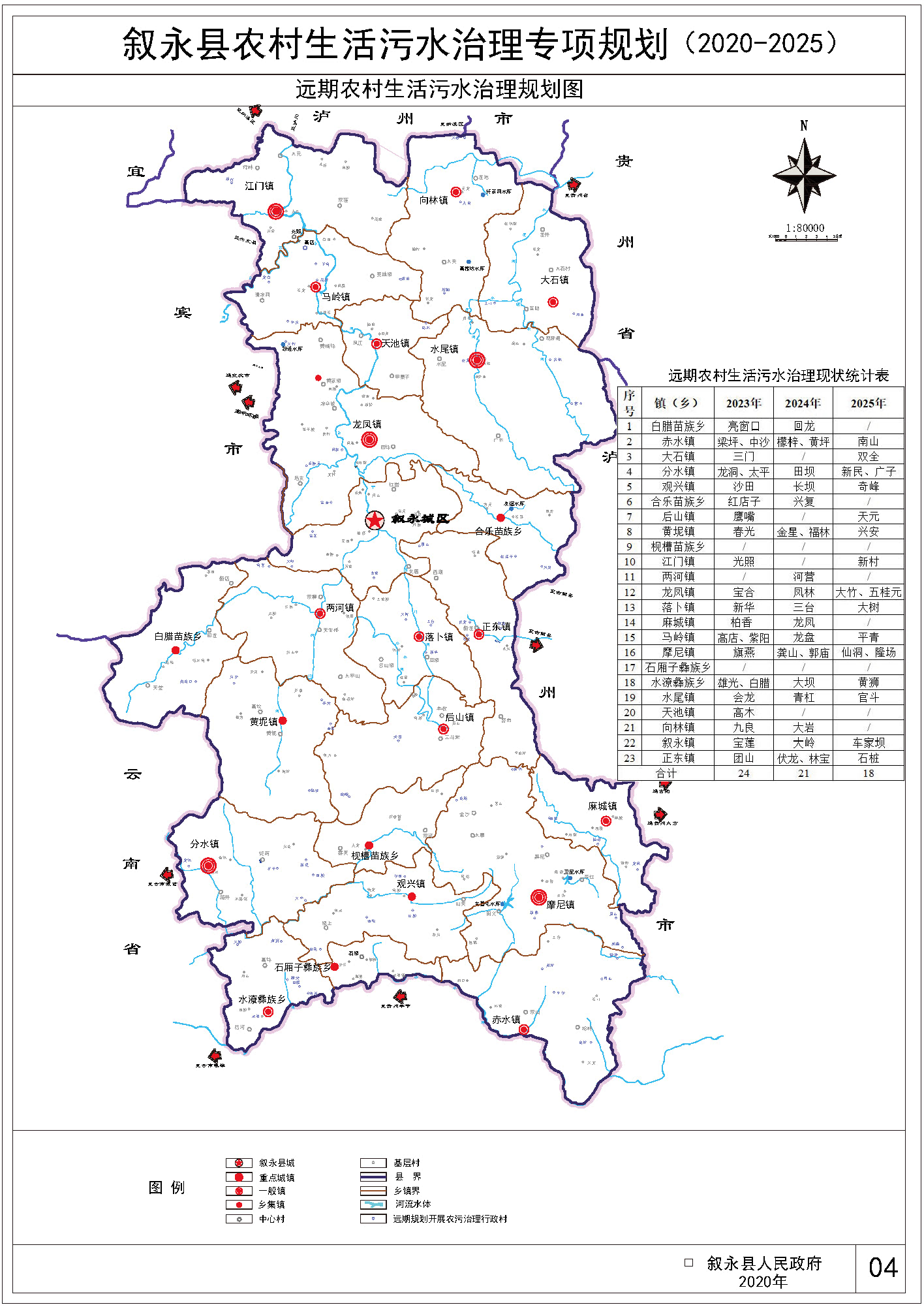 敘永縣農村生活污水治理專項規劃